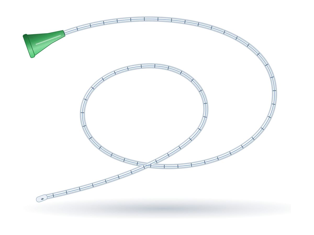 Illustration of the Ryles Tube (Nasogastric Tube)