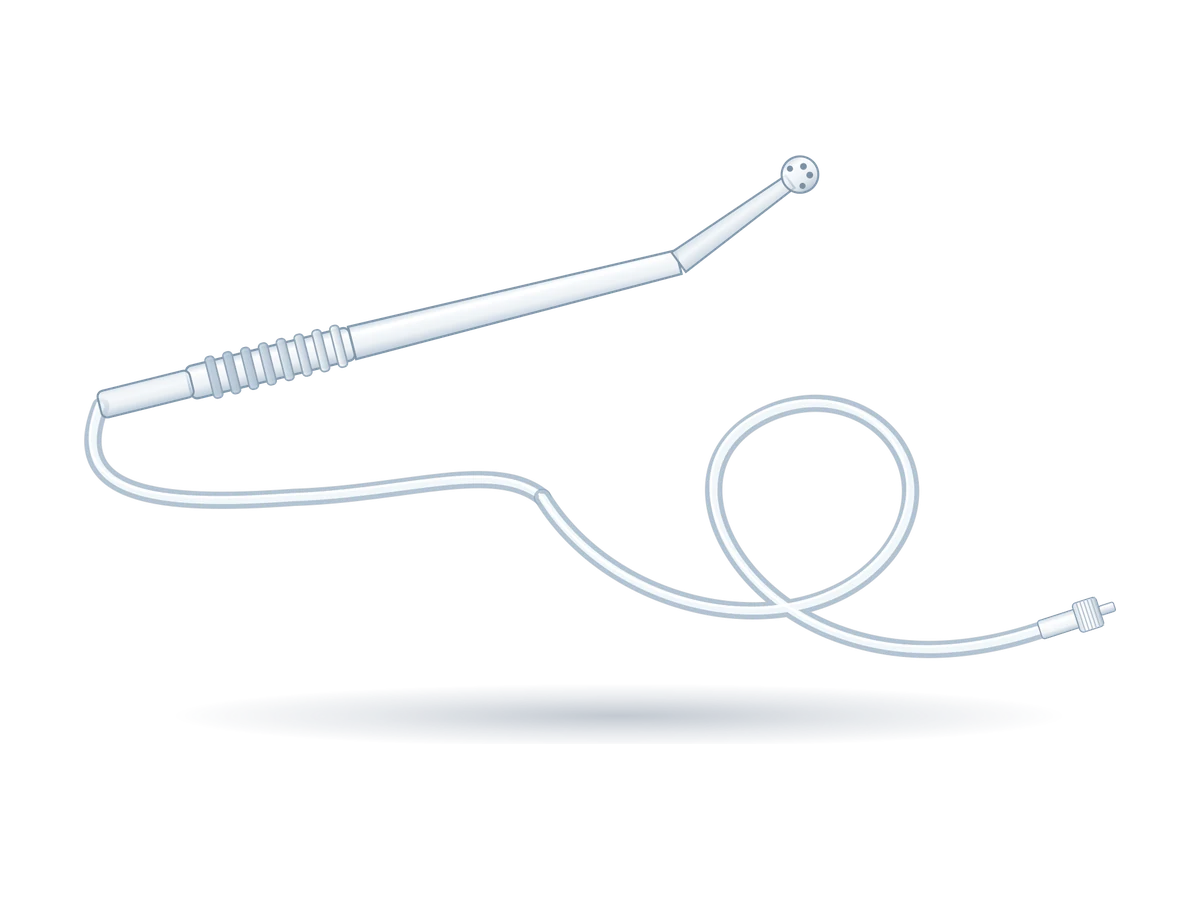 Illustration of the Sterix Global Yankauer Suction Set
